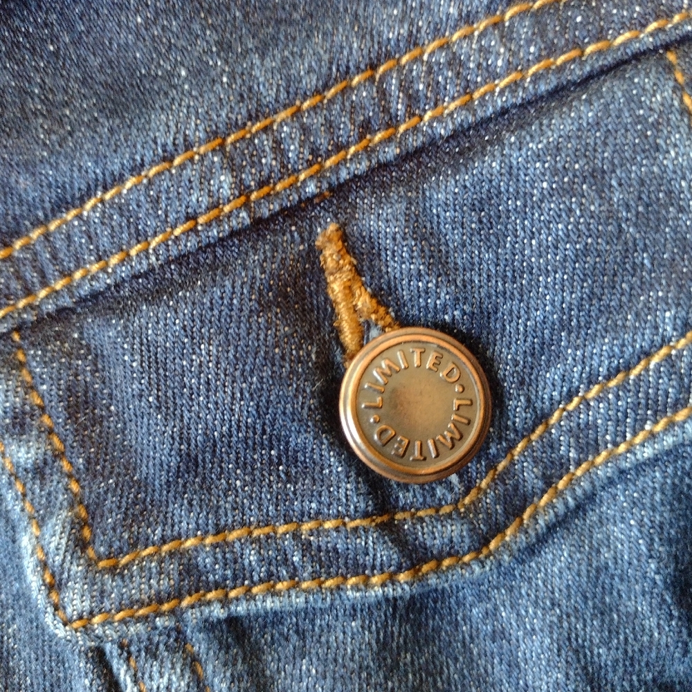 Limited Jean denim jacket women's xs - Picture 2 of 8
